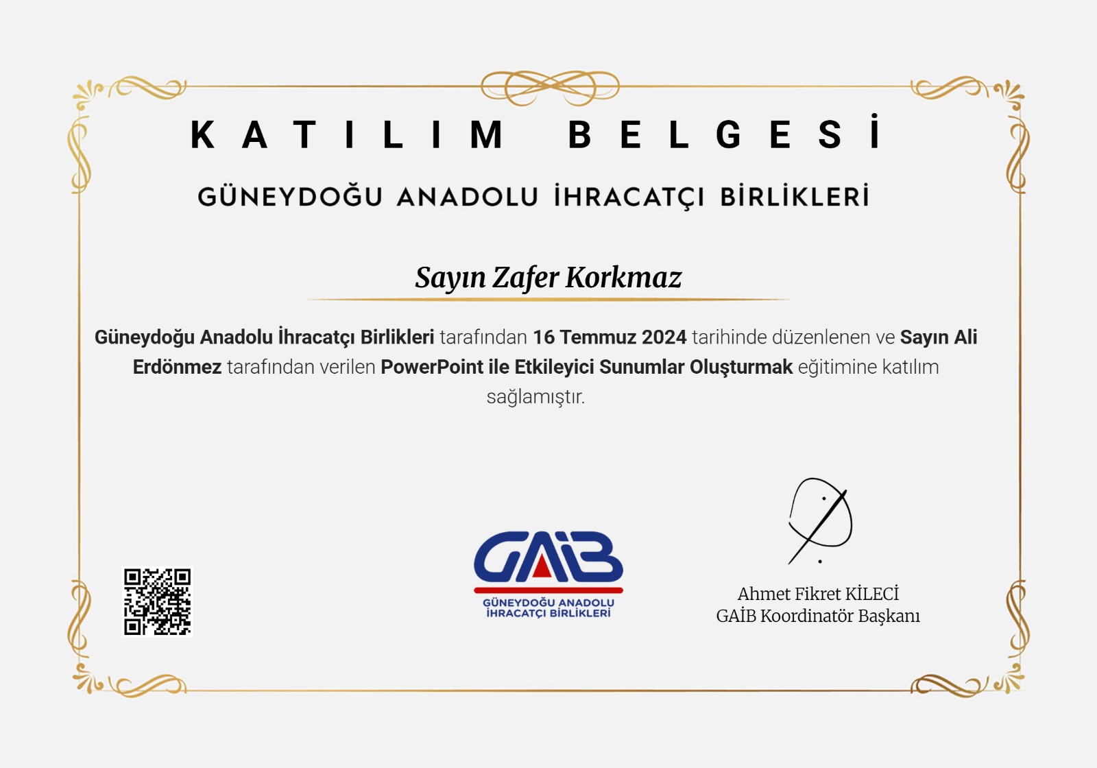 Effective Presentations with PowerPoint - Southeastern Anatolian Exporters' Association (GAİB)